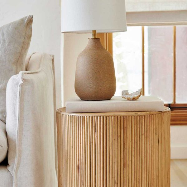 Gabriella Rattan Side Table